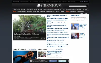 cbsnews.com in 2012