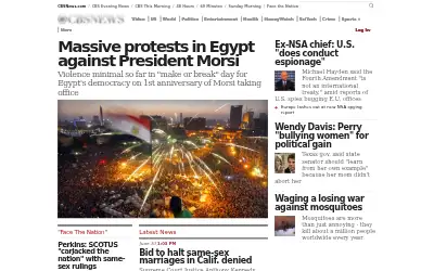 cbsnews.com in 2013