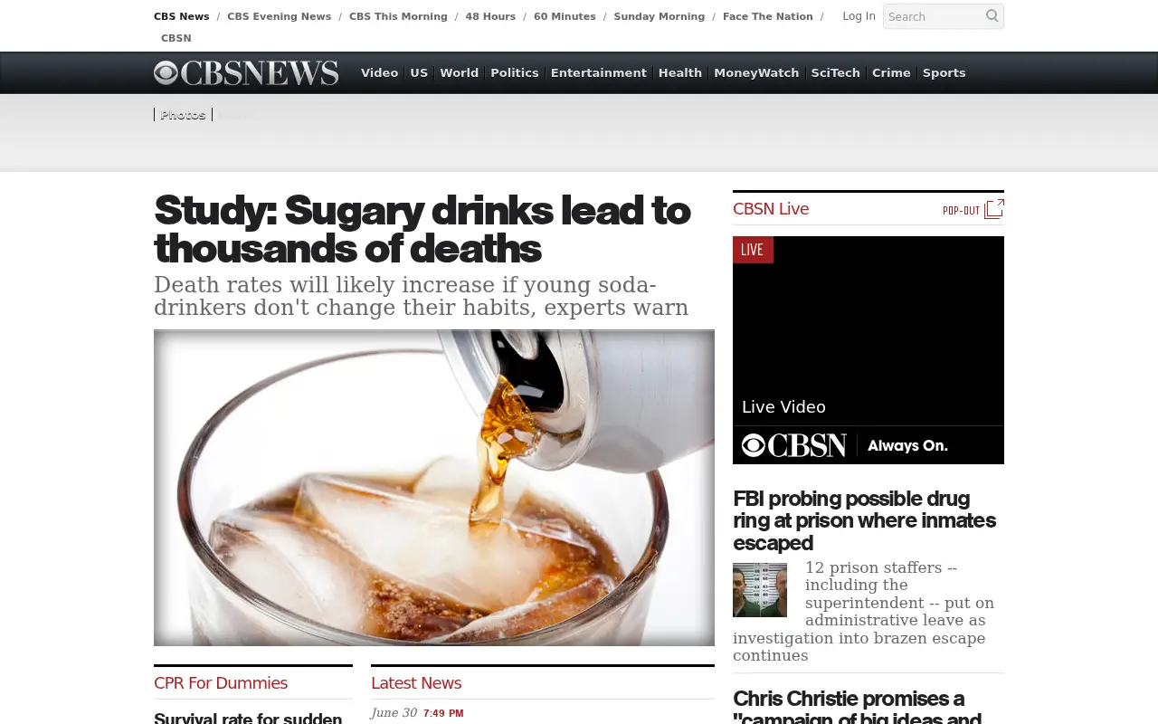cbsnews.com in 2015