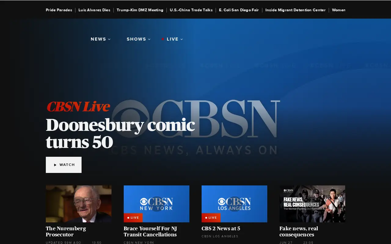 cbsnews.com in 2019