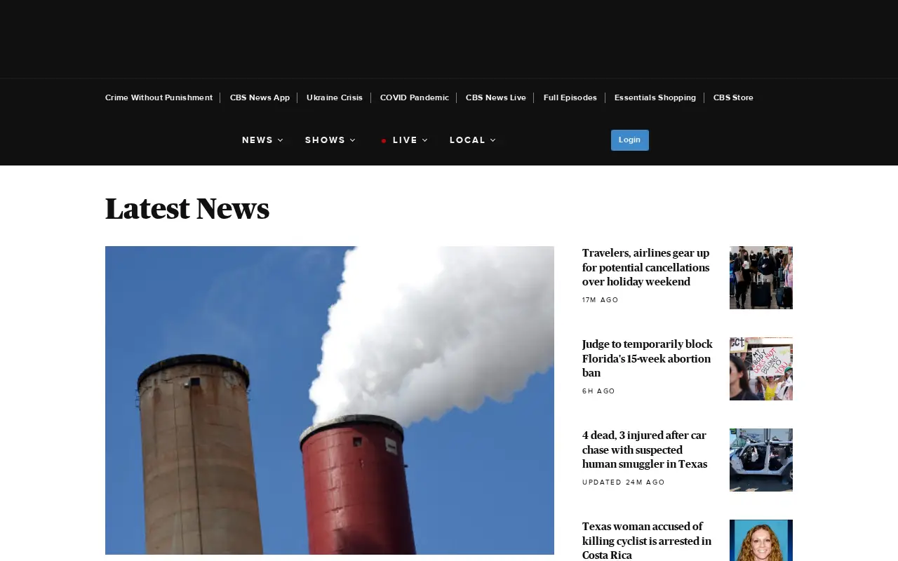 cbsnews.com in 2022