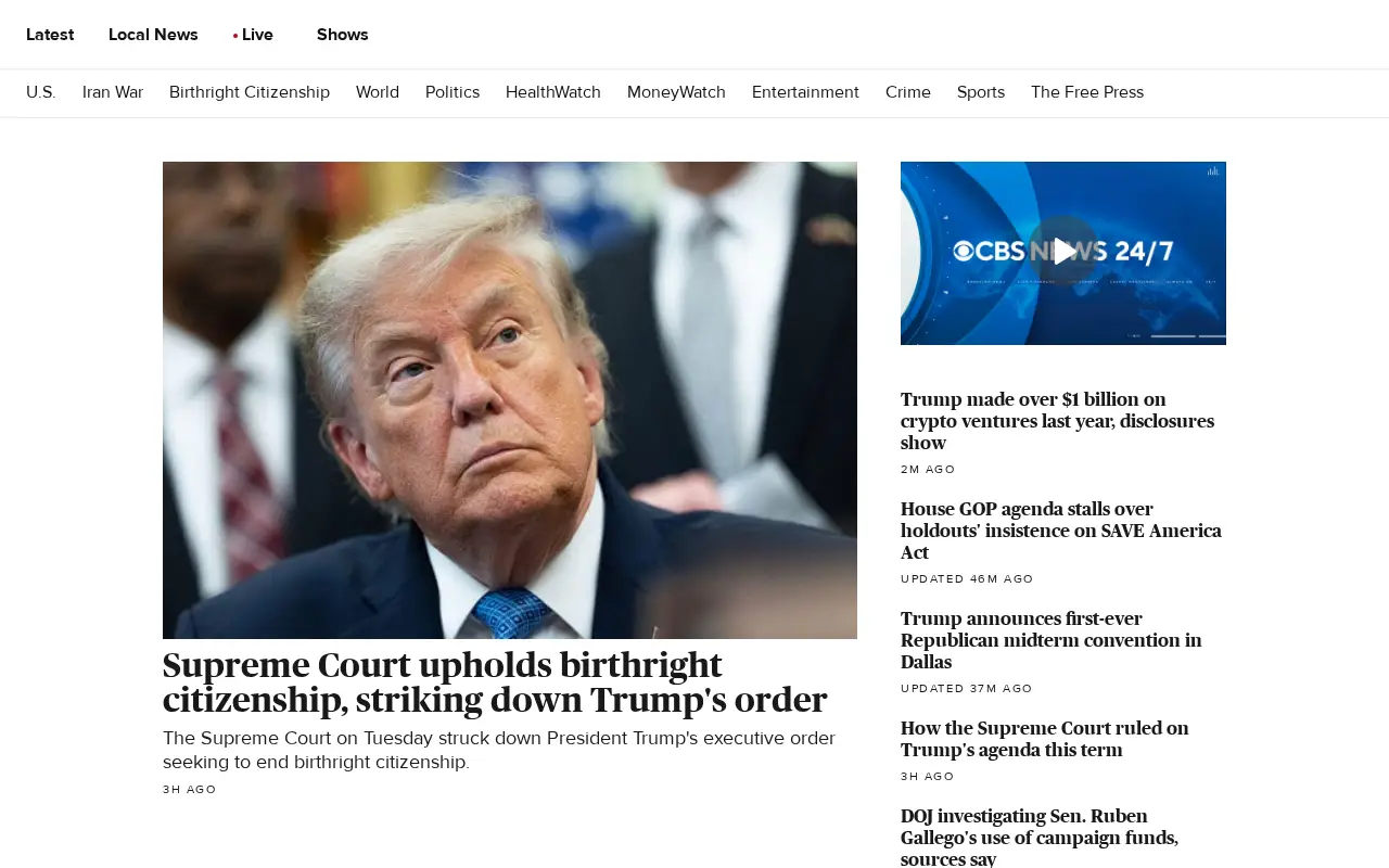 cbsnews.com in 2026