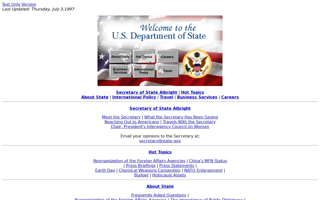 state.gov in 1997