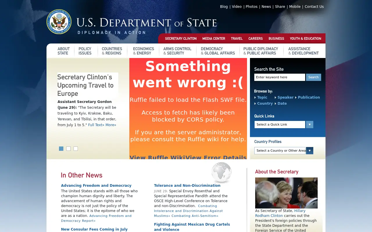 state.gov in 2010