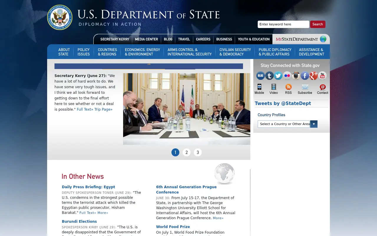state.gov in 2015