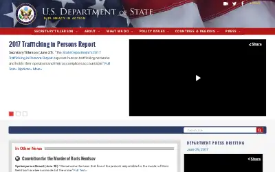 state.gov in 2017