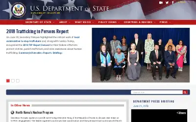 state.gov in 2018