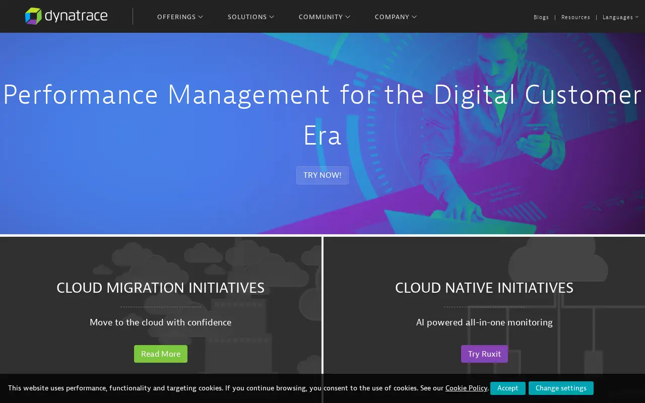 dynatrace.com in 2016