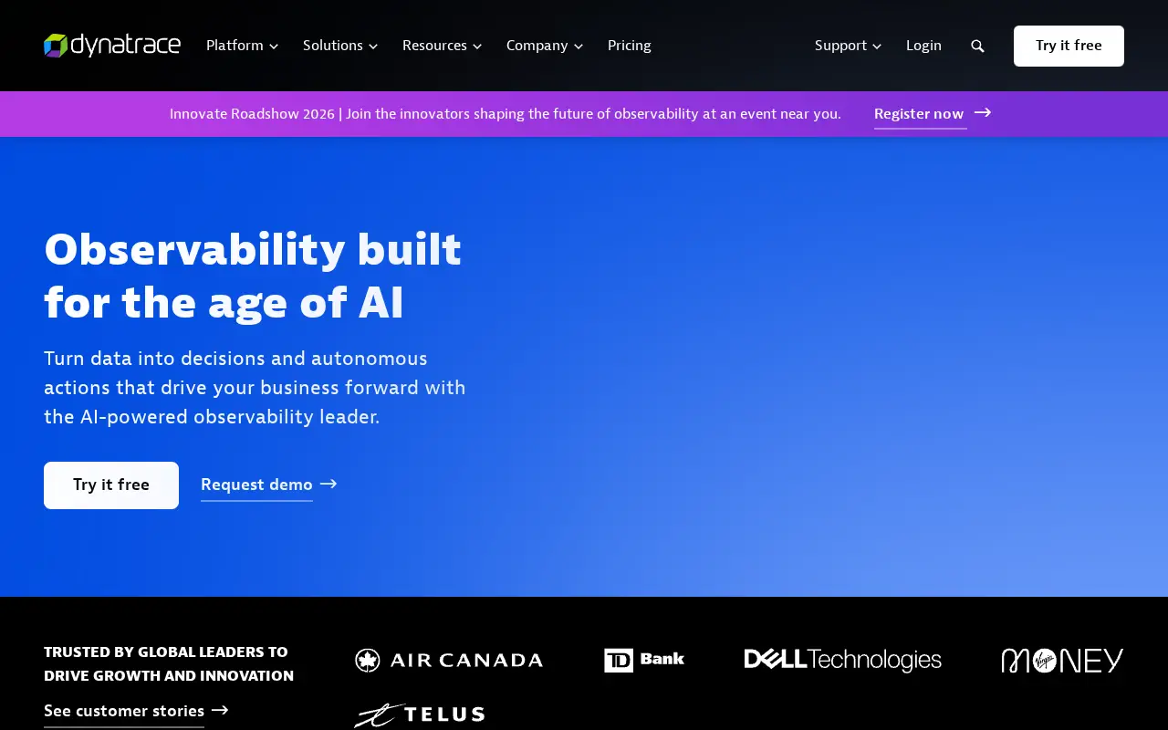 dynatrace.com in 2026
