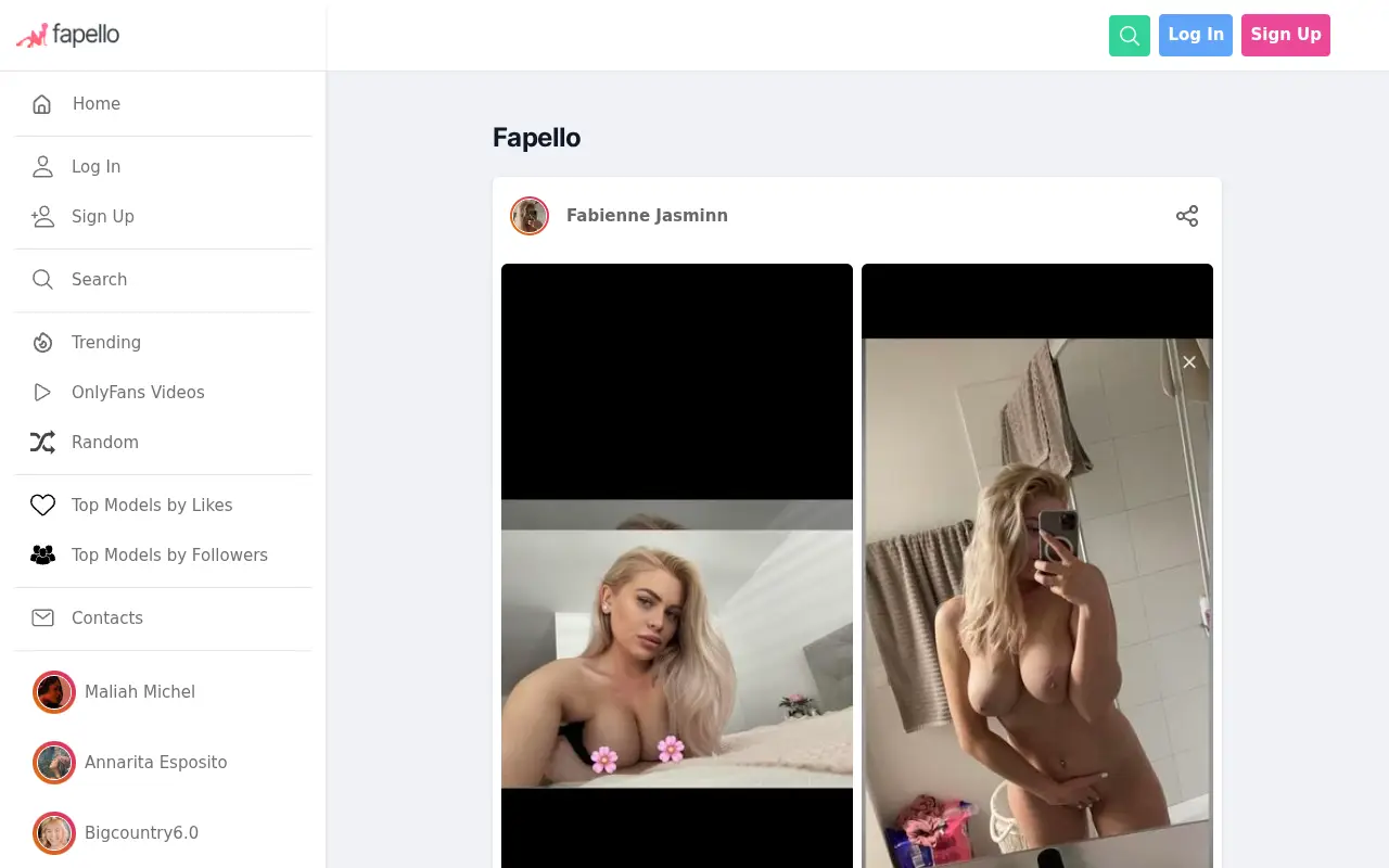fapello.com on January 10, 2022