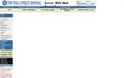 wsj.com in 2007