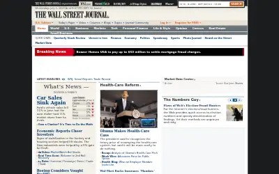wsj.com in 2009
