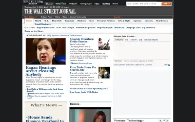 wsj.com in 2010