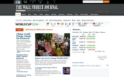 wsj.com in 2014