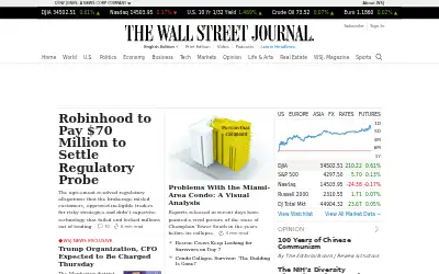 wsj.com in 2021