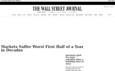 wsj.com in 2022