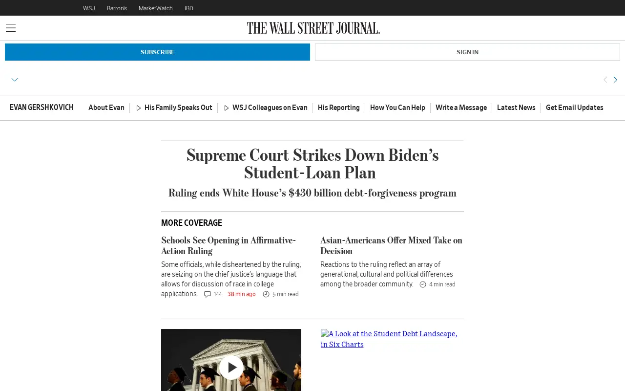 wsj.com in 2023