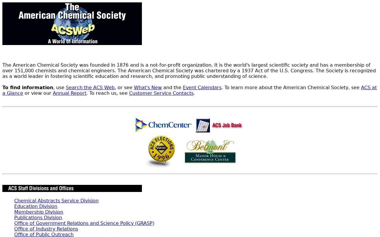 acs.org in 1996