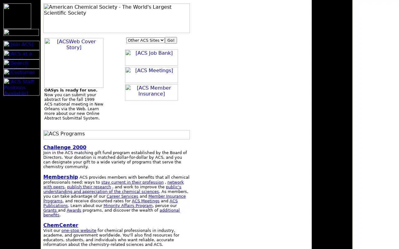 acs.org in 1999