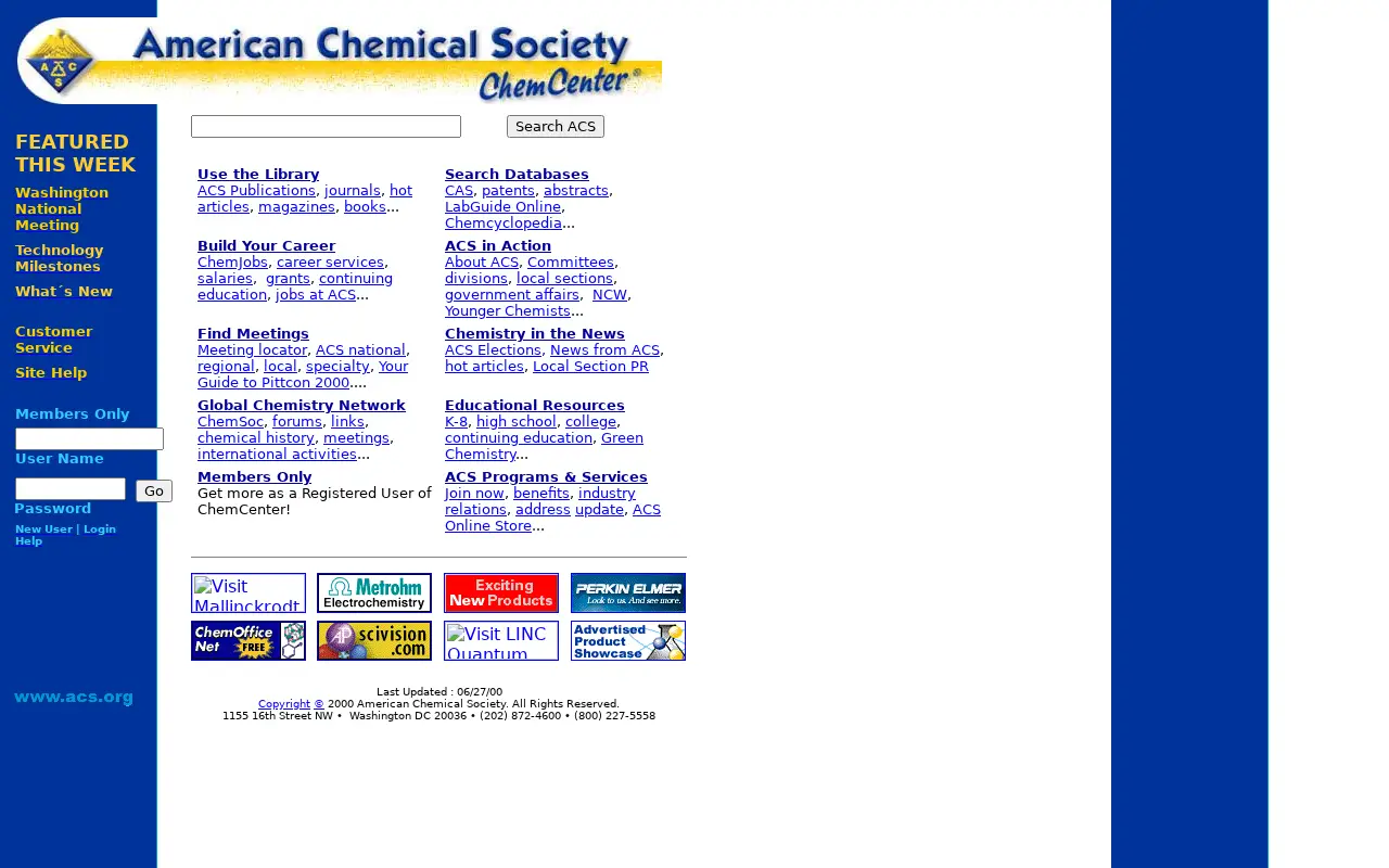 acs.org in 2000