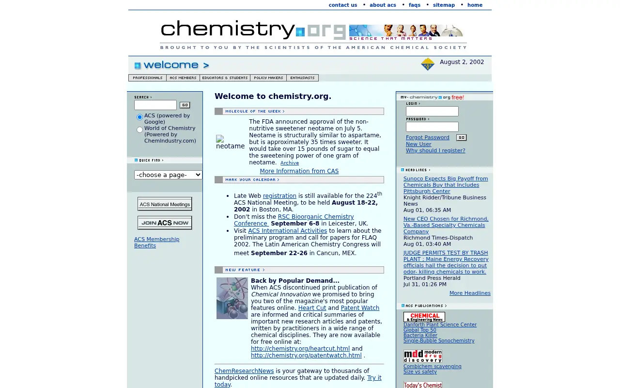 acs.org in 2002
