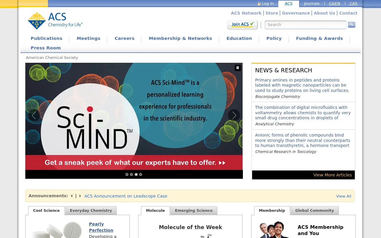 acs.org in 2013