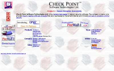 checkpoint.com in 1997