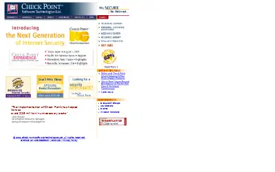 checkpoint.com in 2001