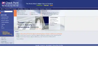 checkpoint.com in 2004