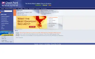 checkpoint.com in 2005