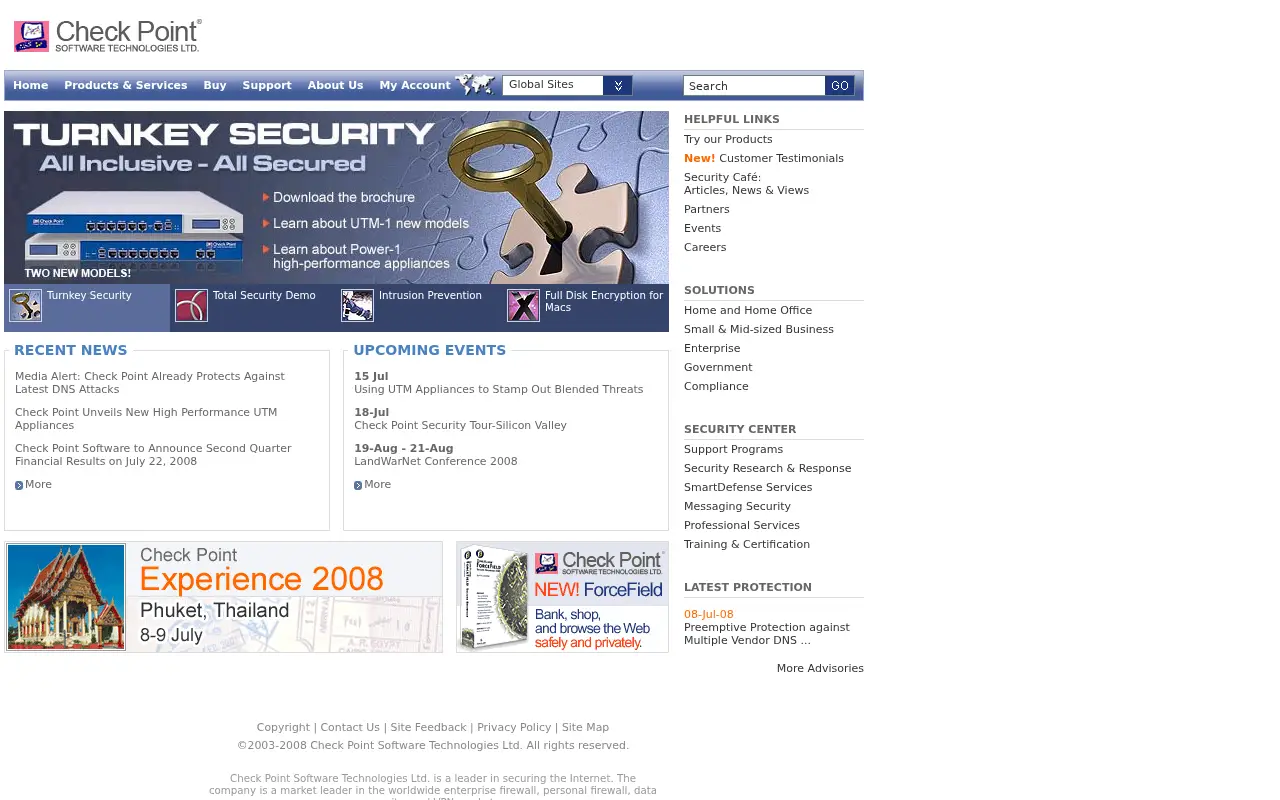 checkpoint.com on July 8, 2008