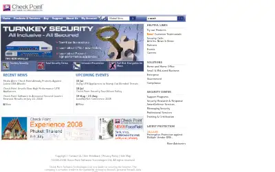checkpoint.com in 2008