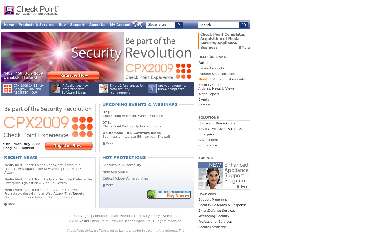 checkpoint.com on June 27, 2009