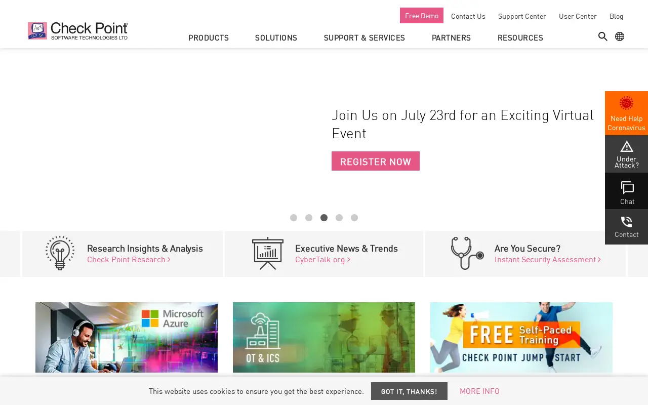 checkpoint.com on June 29, 2020