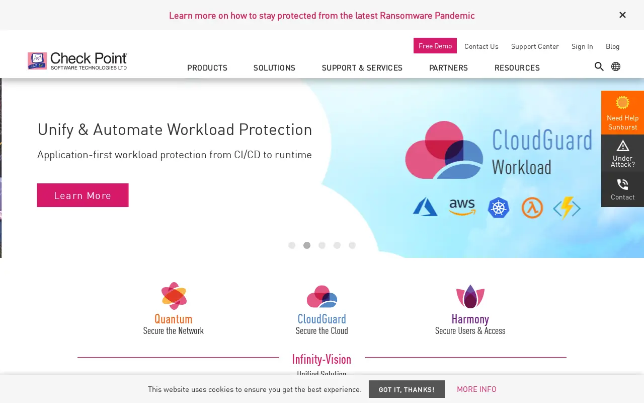 checkpoint.com in 2021