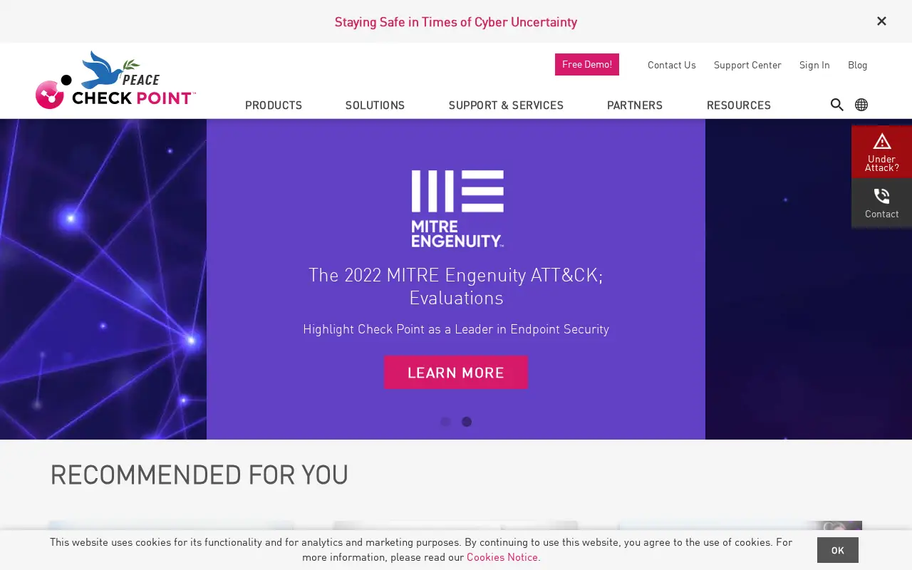 checkpoint.com in 2022