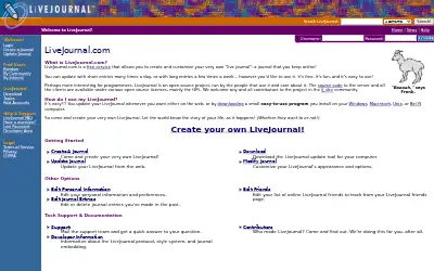 livejournal.com in 2001