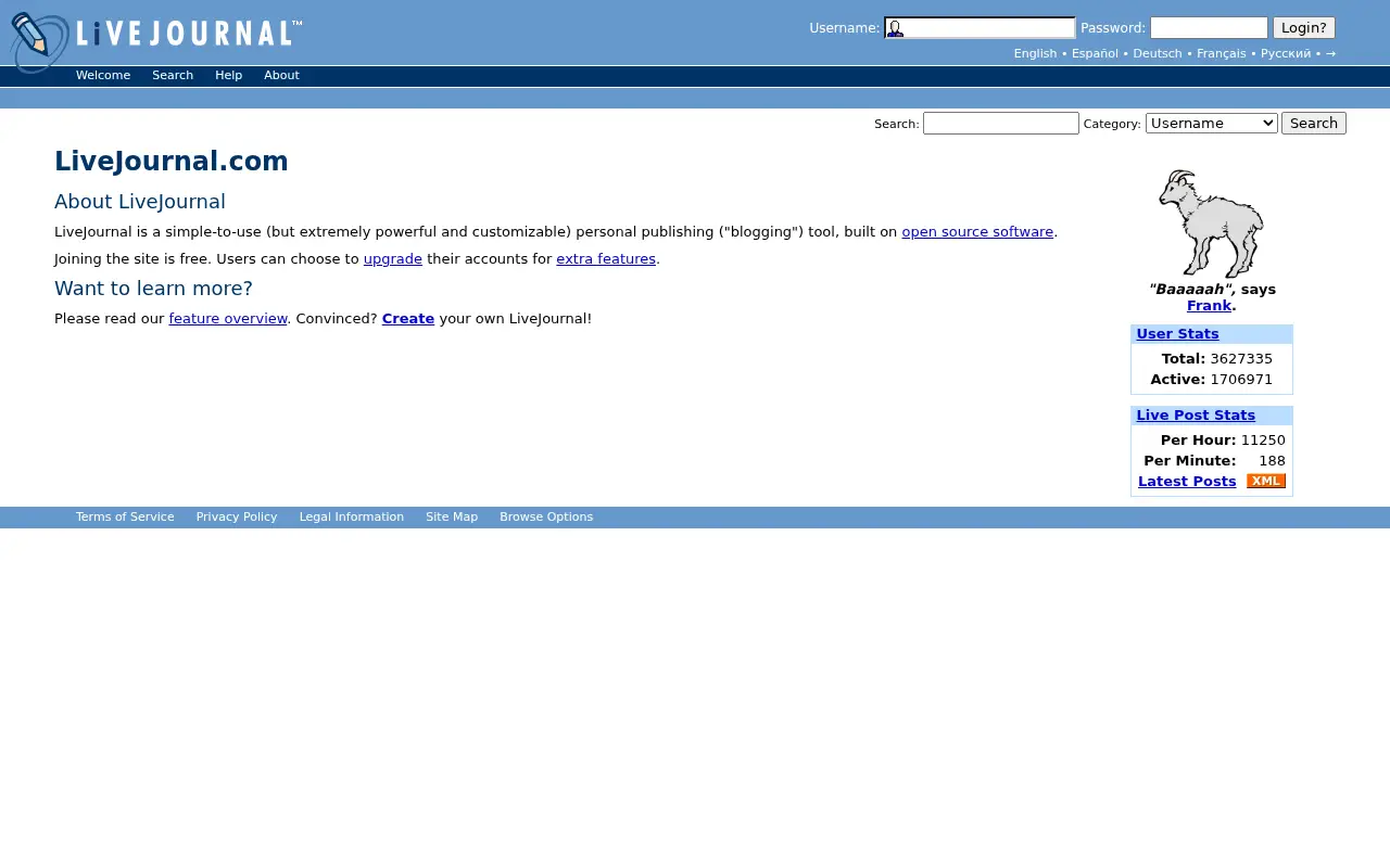 livejournal.com in 2004