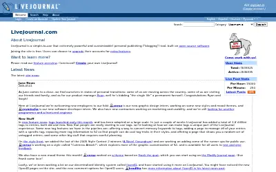 livejournal.com in 2005
