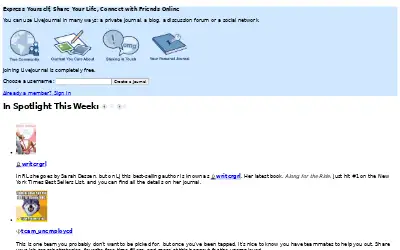 livejournal.com in 2009