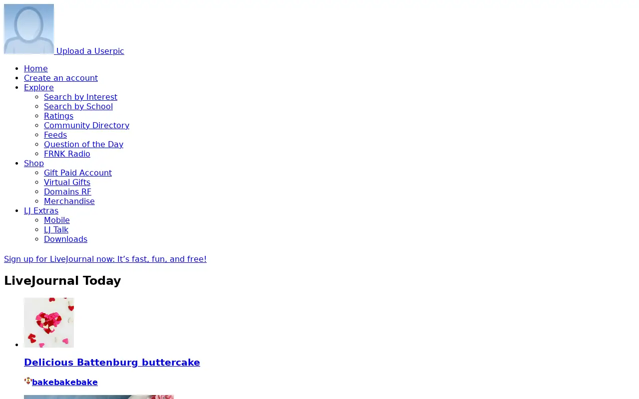 livejournal.com on July 1, 2012