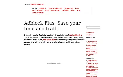adblockplus.org in 2010