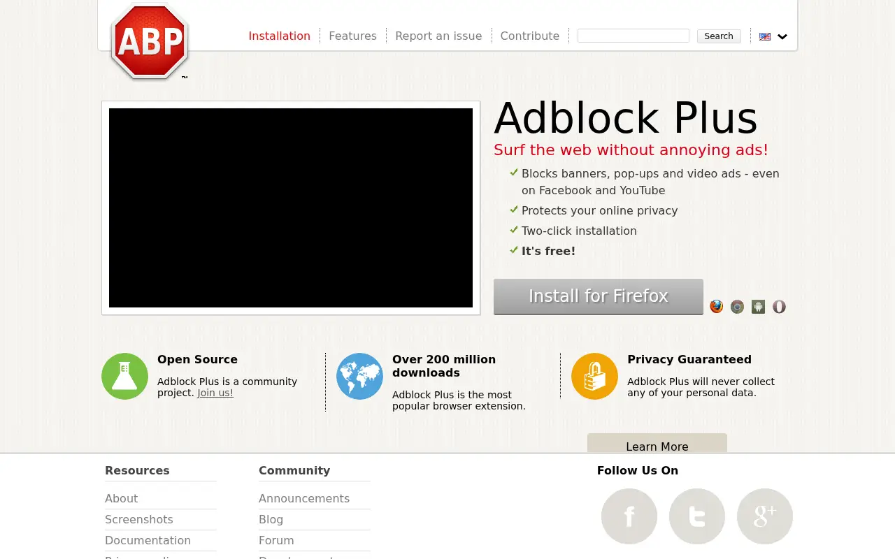 adblockplus.org in 2013