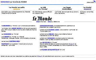 lemonde.fr in 1996