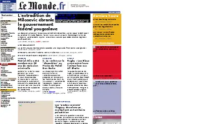 lemonde.fr in 2001
