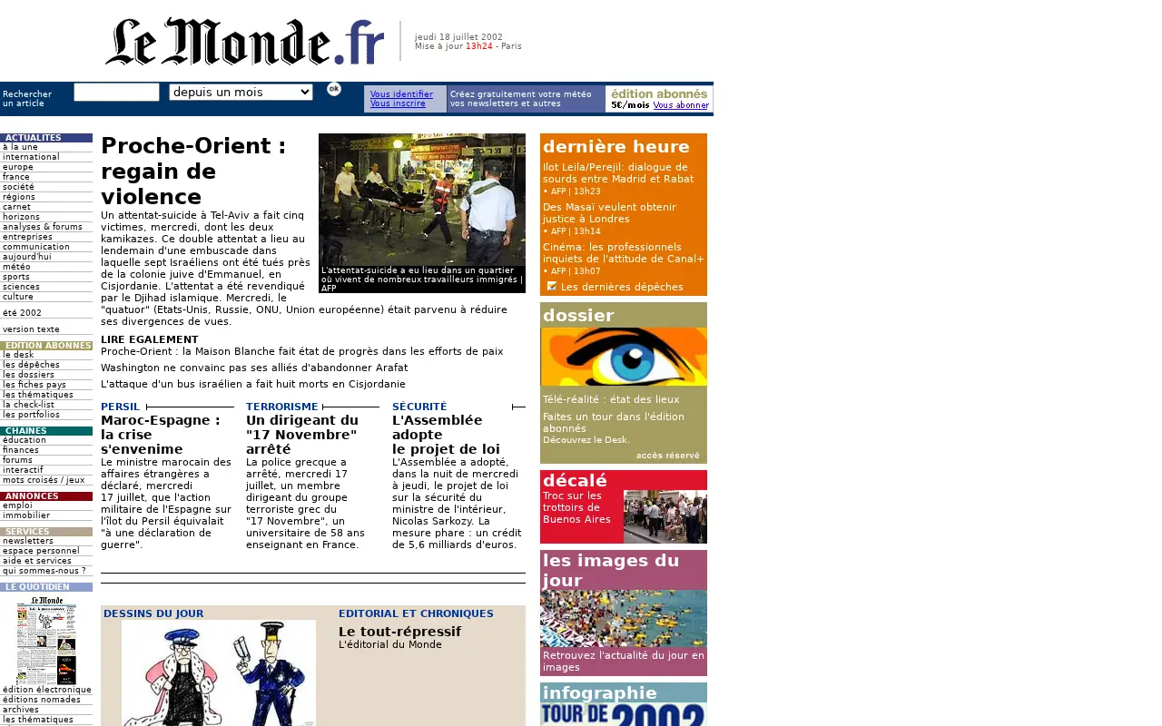 lemonde.fr in 2002