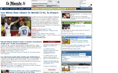 lemonde.fr in 2006