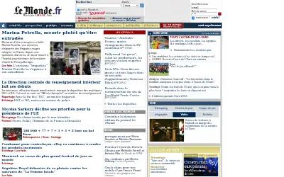 lemonde.fr in 2008