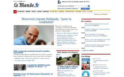 lemonde.fr in 2011