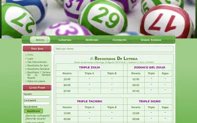 loteriadehoy.com in 2014